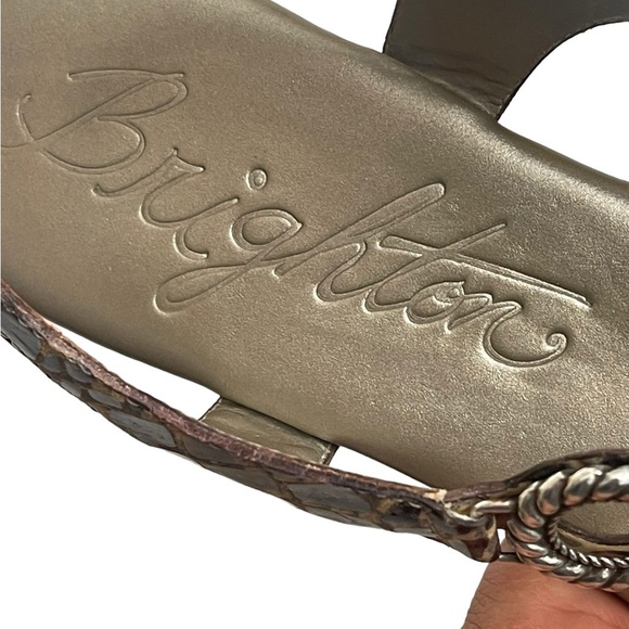 Brighton Coast Slingback Flat
Sandals Multicolor Snake Print Slip Ons 7.5M - Picture 13 of 16